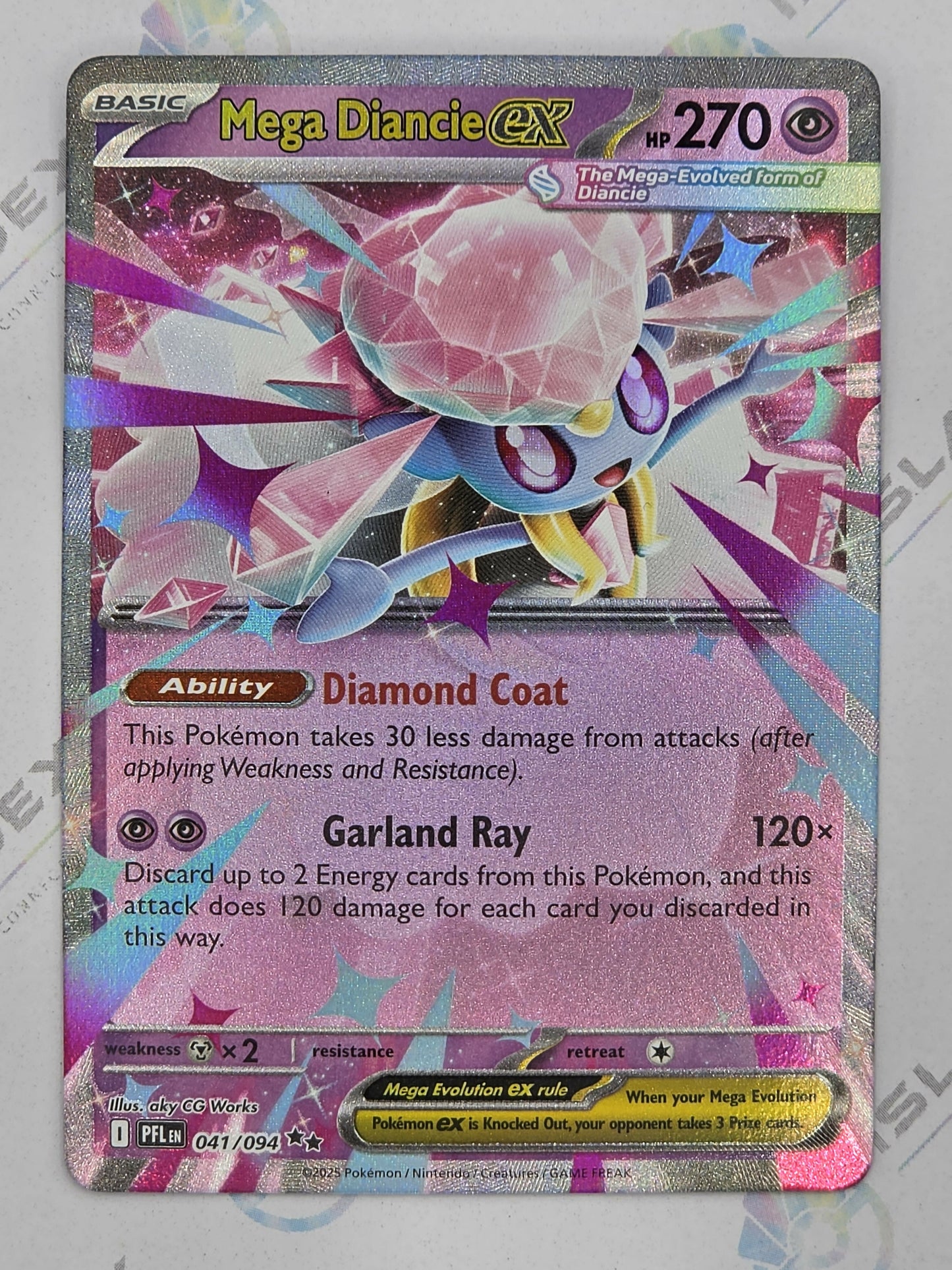 Mega Diancie ex - Phantasmal Flames - 041/094