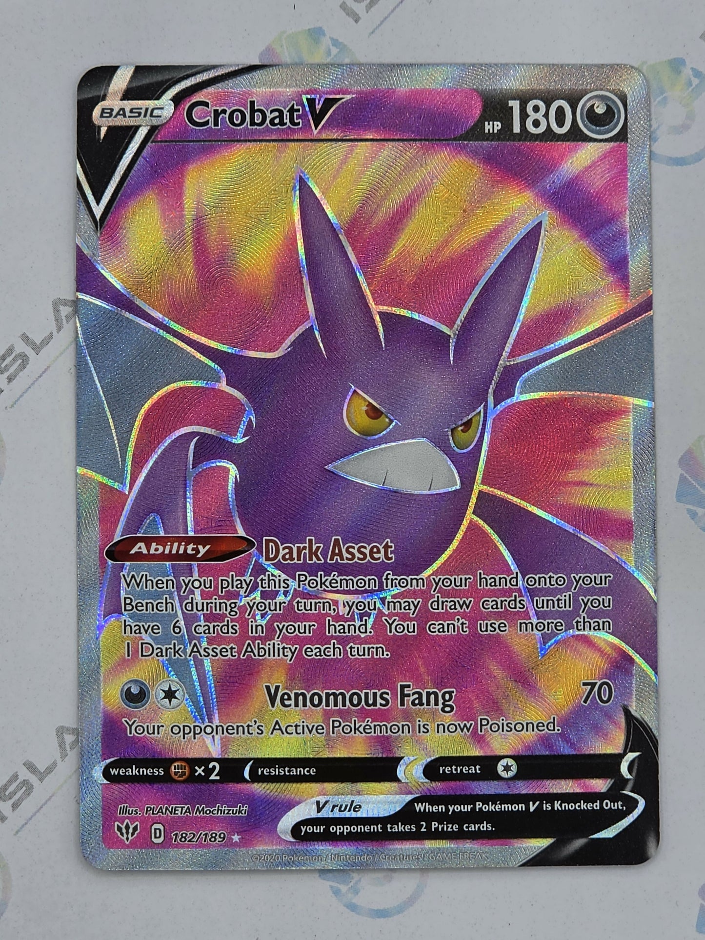 Crobat V - Darkness Ablaze - 182/189