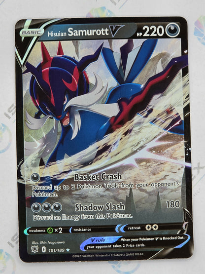 Hisuian Samurott V - Astral Radiance - 101/189