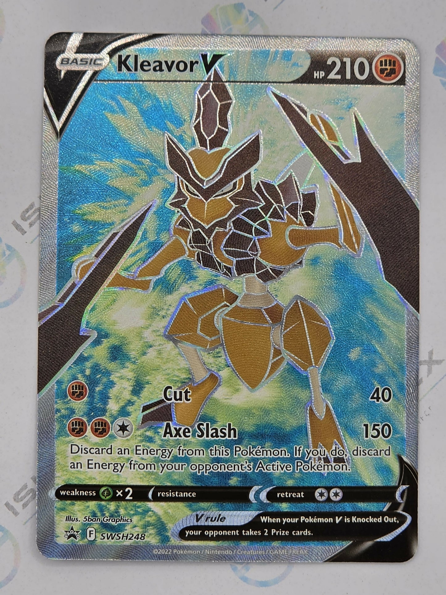 Kleavor V - Sword & Shield Black Star Promos - SWSH248