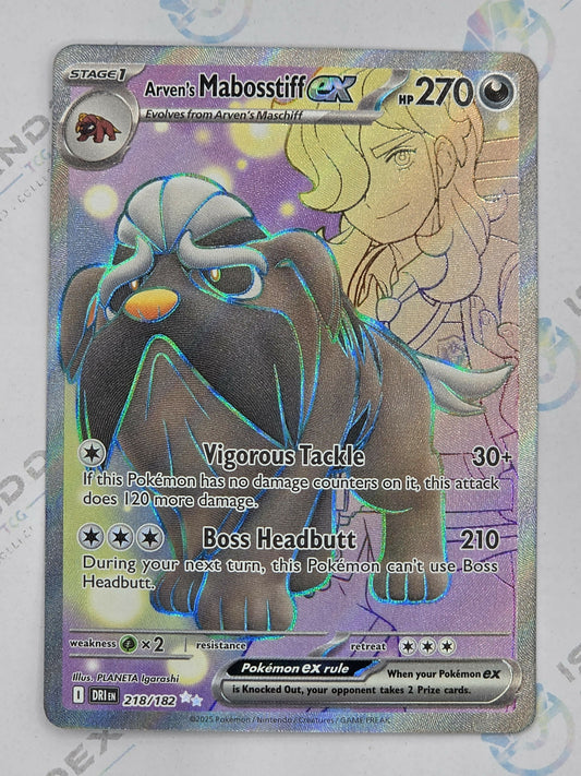 Arven’s Mabosstiff ex - Destined Rivals - 218/182