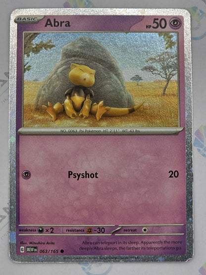 Abra - 151 - 063/165 (Cosmos Holo Promo)