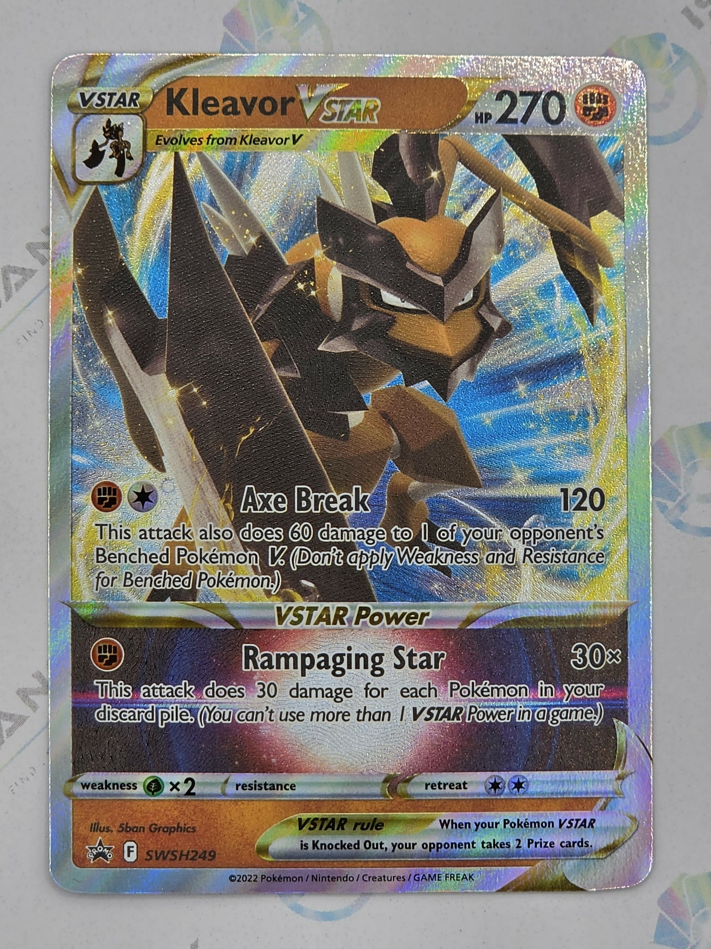 Kleavor VSTAR - Sword & Shield Black Star Promos - SWSH249
