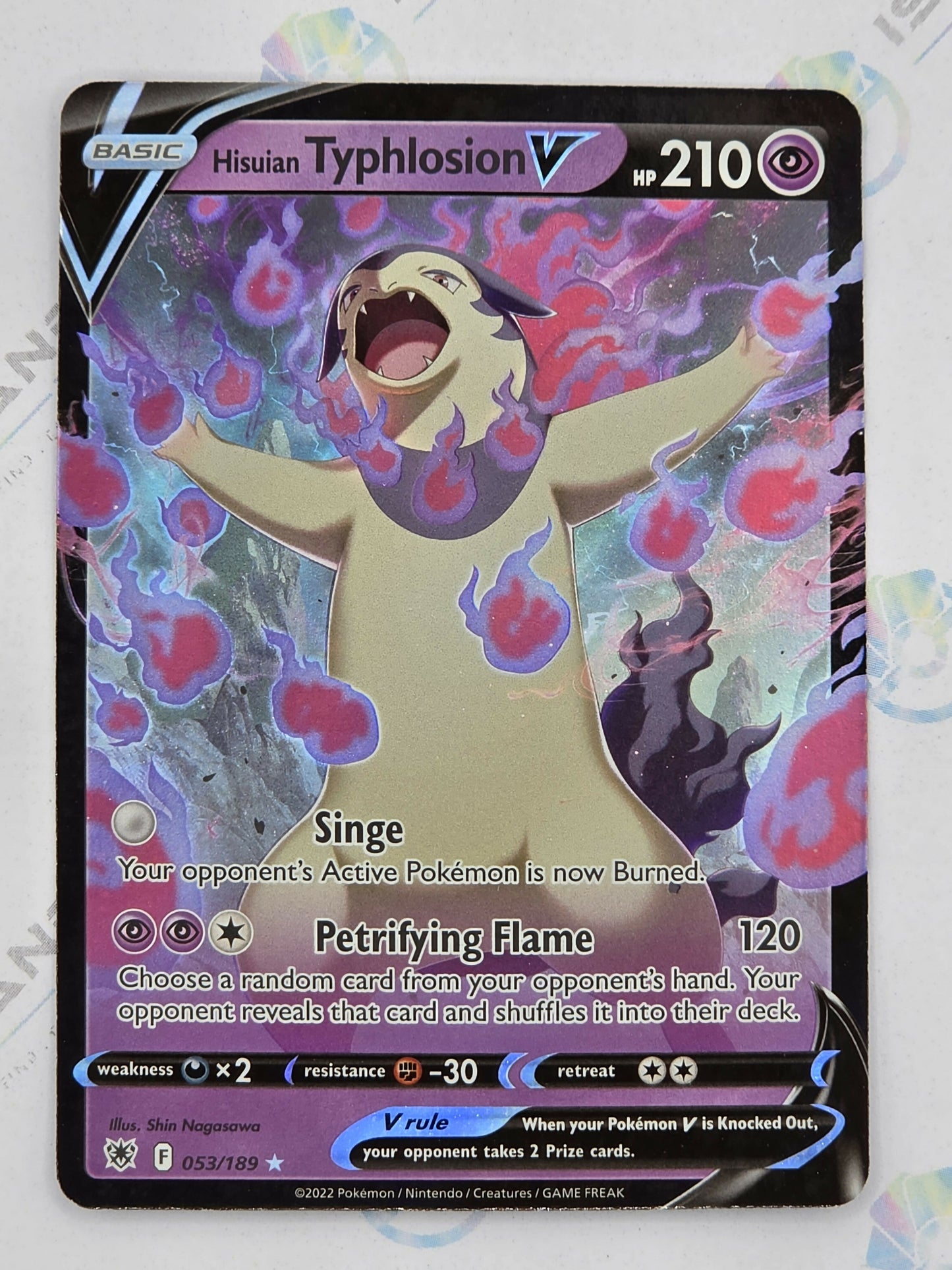 Hisuian Typhlosion V - Astral Radiance - 053/189