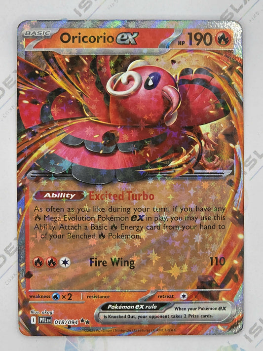 Oricorio ex - Phantasmal Flames - 018/094