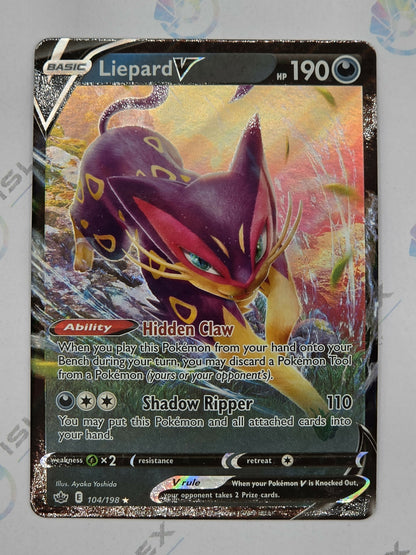 Liepard V - Chilling Reign - 104/198