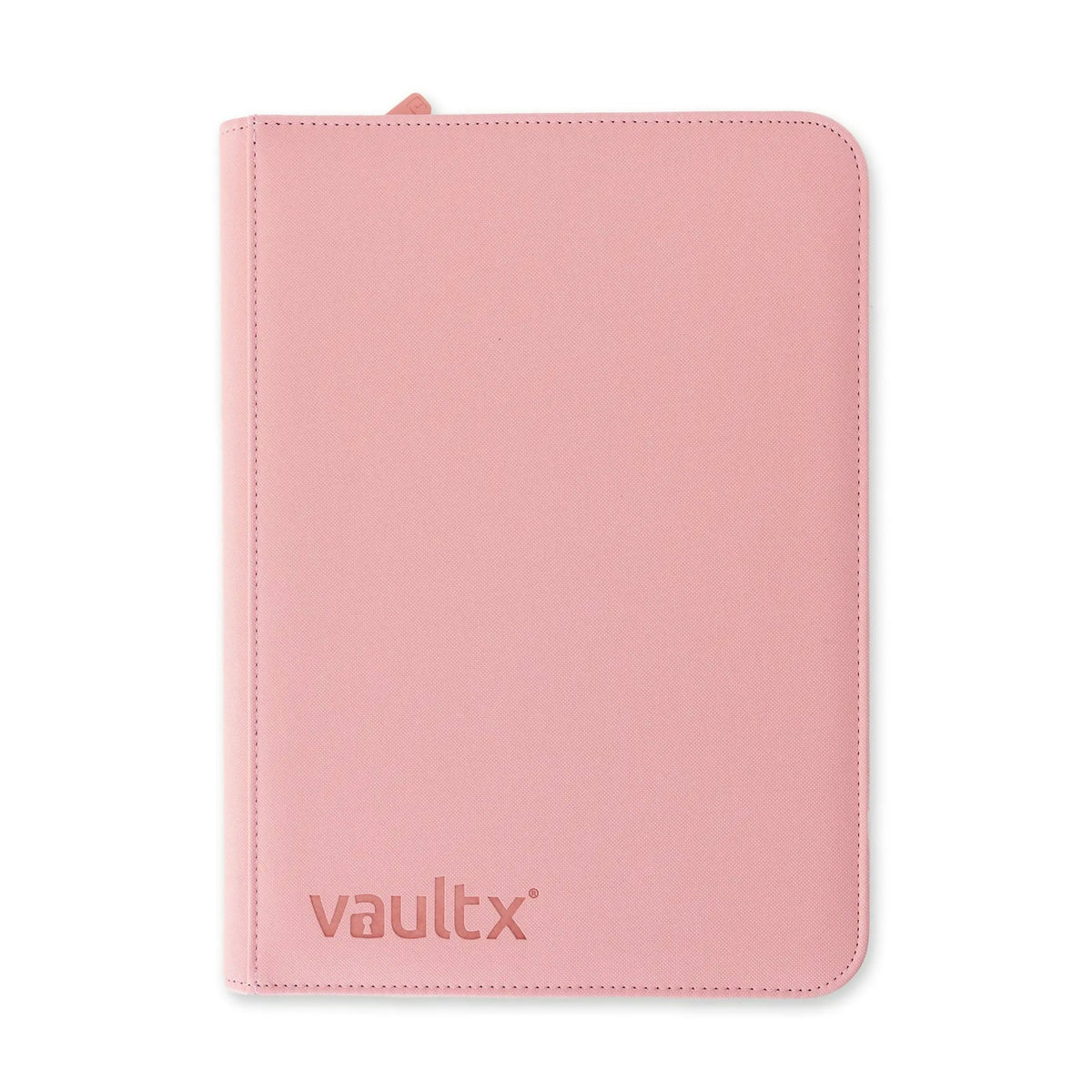 VaultX 9-Pocket Zip Binder - Just Pink