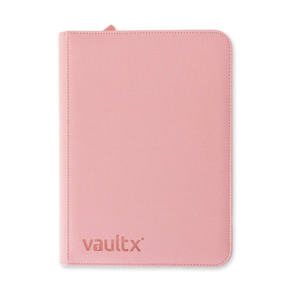 VaultX 9-Pocket Zip Binder - Just Pink