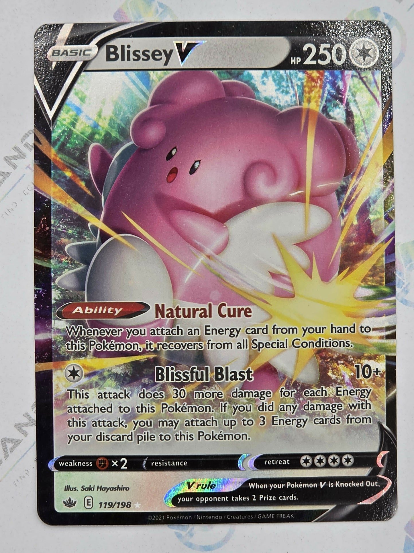 Blissey V - Chilling Reign - 119/198