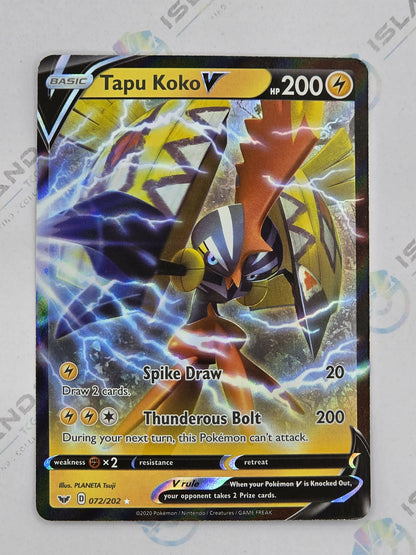 Tapu Koko V - Sword & Shield Base Set - 072/202