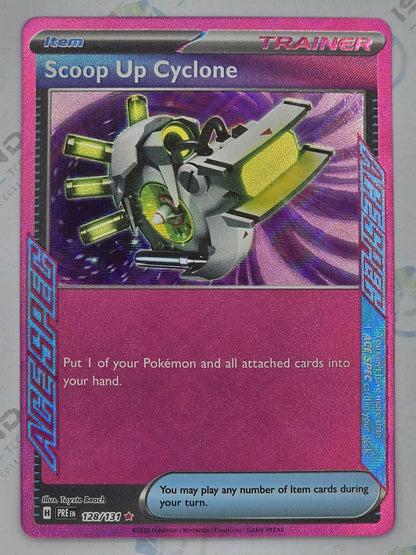 Scoop Up Cyclone - Prismatic Evolutions - 128/131 (Ace Spec)