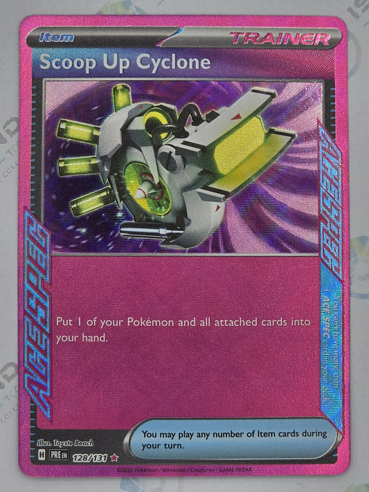 Scoop Up Cyclone - Prismatic Evolutions - 128/131 (Ace Spec)