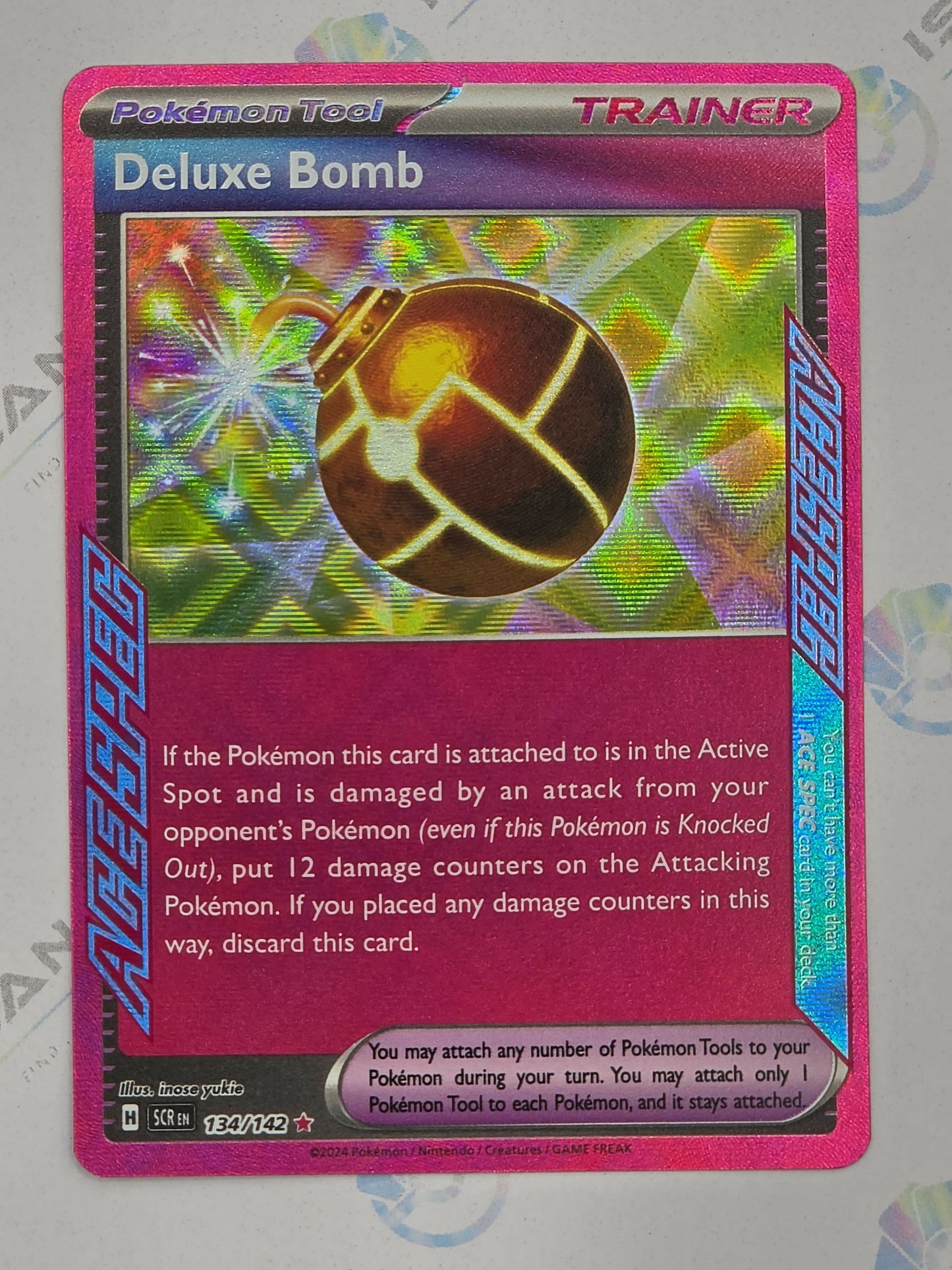 Deluxe Bomb - Stellar Crown - 134/142 (Ace Spec)