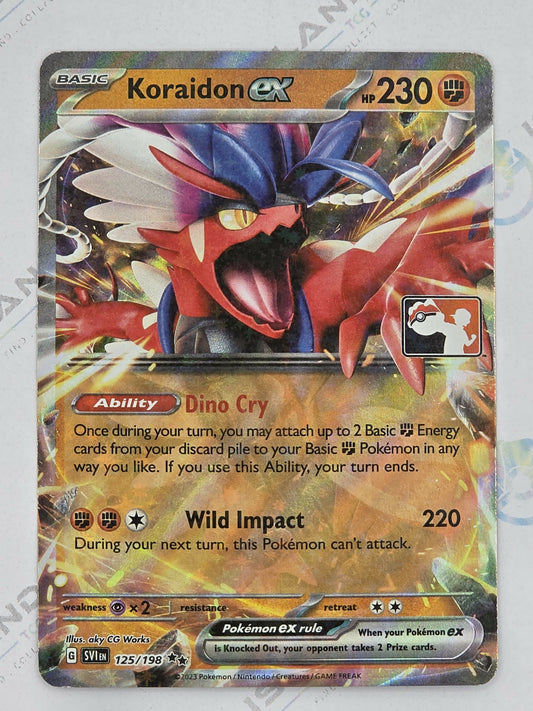 Koraidon ex - Scarlet & Violet Base Set - 125/198 (Prize Pack)