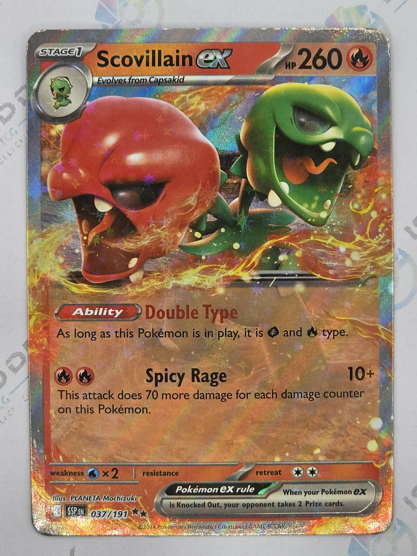 Scovillain ex - Surging Sparks - 037/191