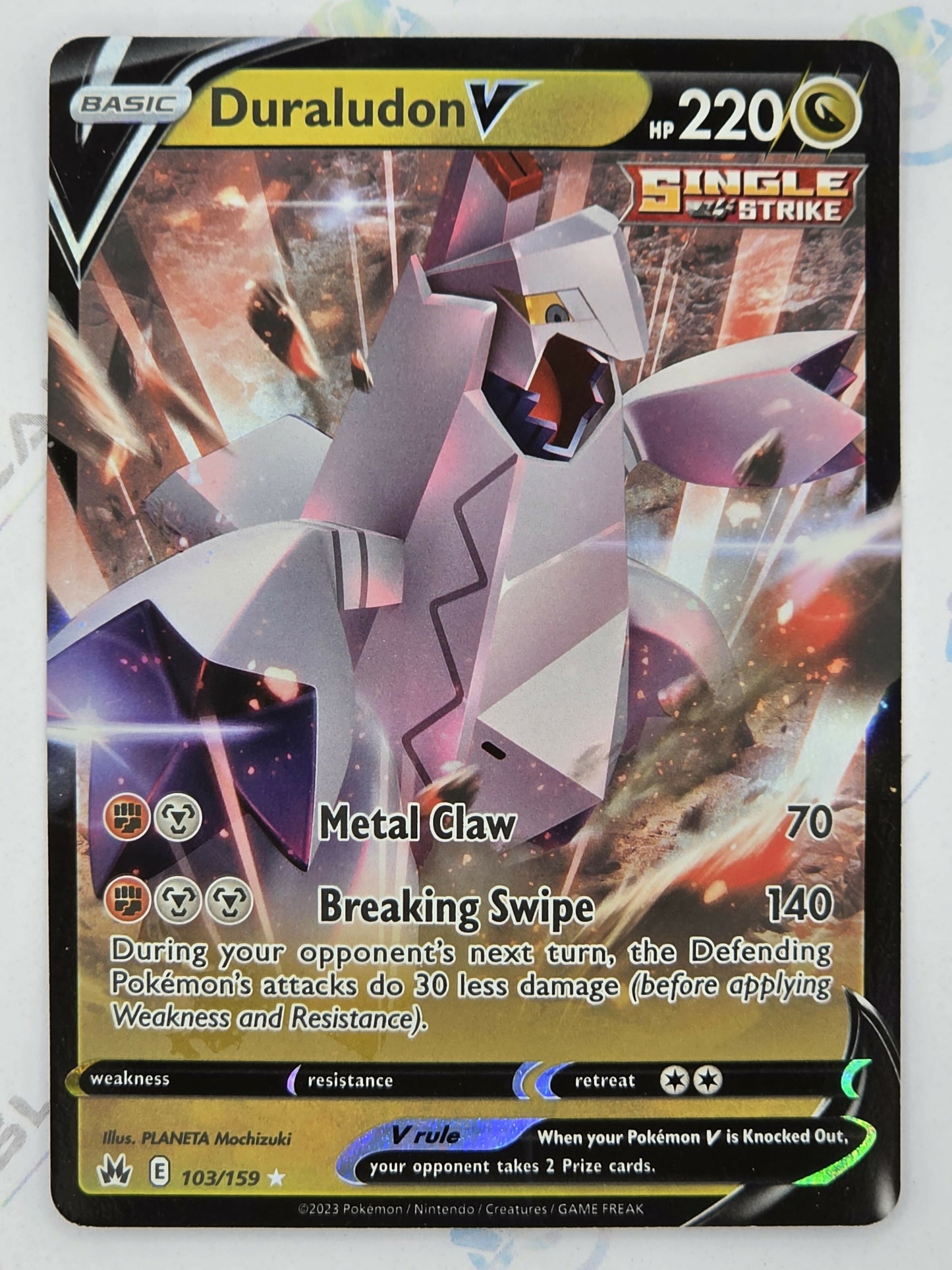 Duraludon V - Crown Zenith - 103/159